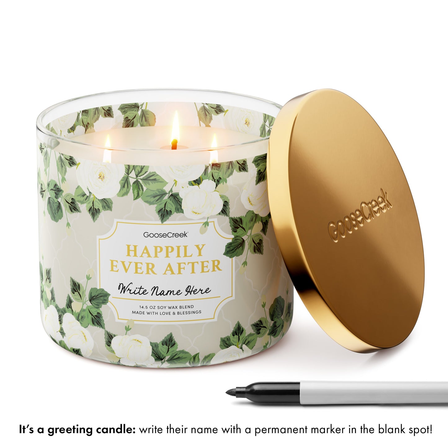 Wedding Day 3-Wick Candle